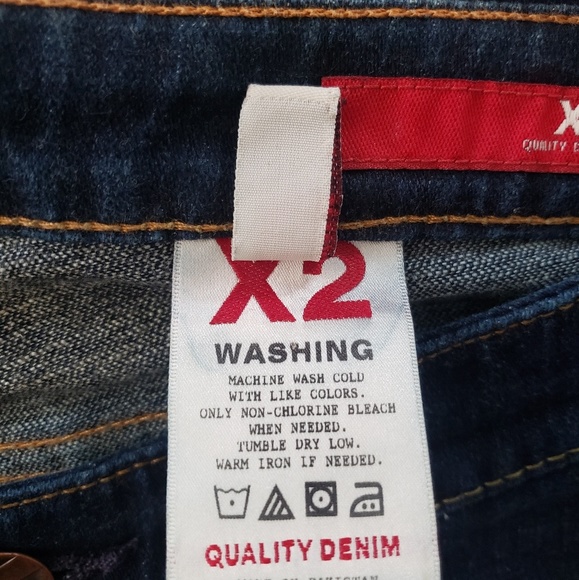 Express Dark Denim Slim Jeans - Picture 2 of 6